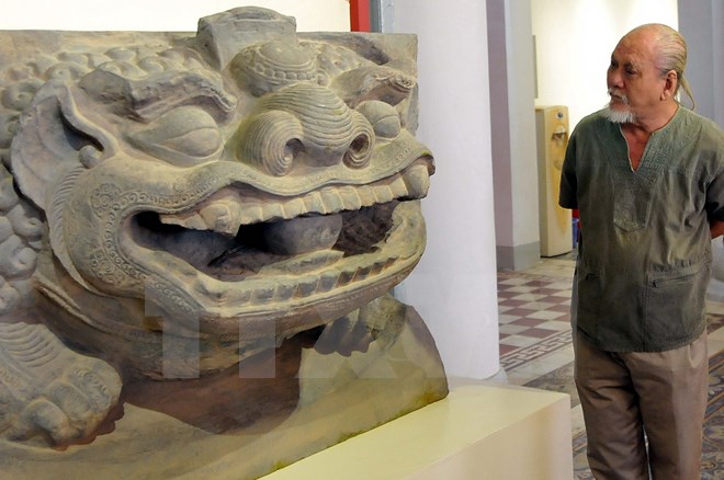 Năm 2015 vừa qua đã triển lãm Sư tử và Nghê cổ thuần Việt tại Thái Nguyên